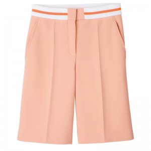 Longchamp Bermuda Shorts Nude | 5074WOUYA