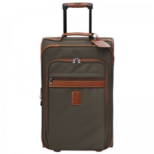 Longchamp Boxford M Suitcase Braun | 4509KZYLC