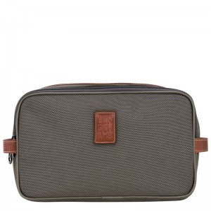 Longchamp Boxford Toiletry Case Braun | 1068CIMUV