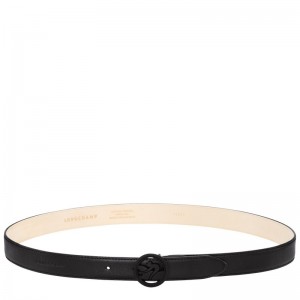 Longchamp Box-trot Ladies' Belt Schwarz | 5206HMSUZ