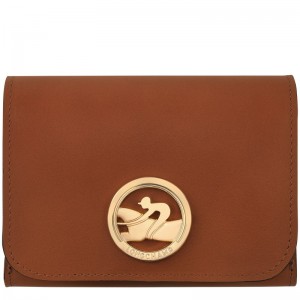 Longchamp Box-trot Wallet Cognac | 0176PTCSG