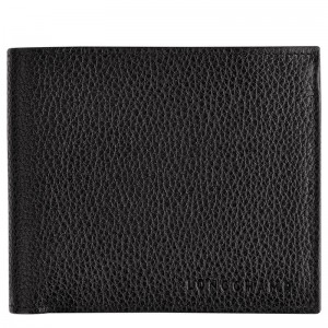 Longchamp Le Foulonné Wallet Schwarz | 9780KJCXB