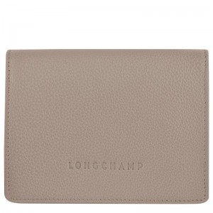 Longchamp Le Foulonné Wallet Turtledove | 3865MVOUN