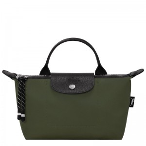 Longchamp Le Pliage Energy Pouch Khaki | 9476WSOFD