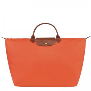 Longchamp Le Pliage Original S Travel Bag Orange | 9652GEVZX