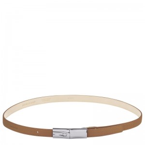 Longchamp Le Roseau Ladies' Belt Natural | 8391BNCOU