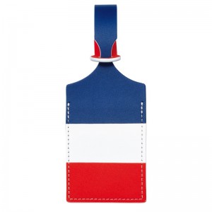 Longchamp Lgp Travel Luggage Tag Rot Navy | 4791GXAFD