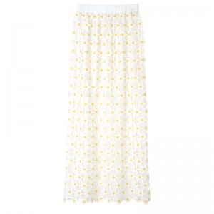 Longchamp Long Skirt Weiß | 5436QOKFY