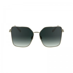 Longchamp Sunglasses Gold | 0927VTEPO