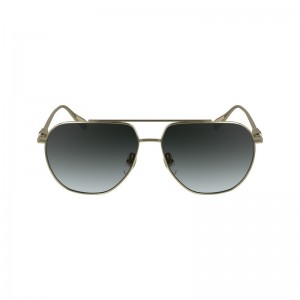 Longchamp Sunglasses Gold | 7861KVQUS