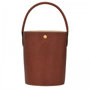 Longchamp Épure S Bucket Bag Braun | 2716GFXHB